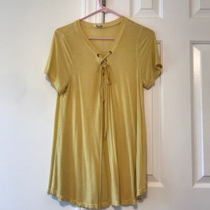 BOUTIQUE Tie Front Top